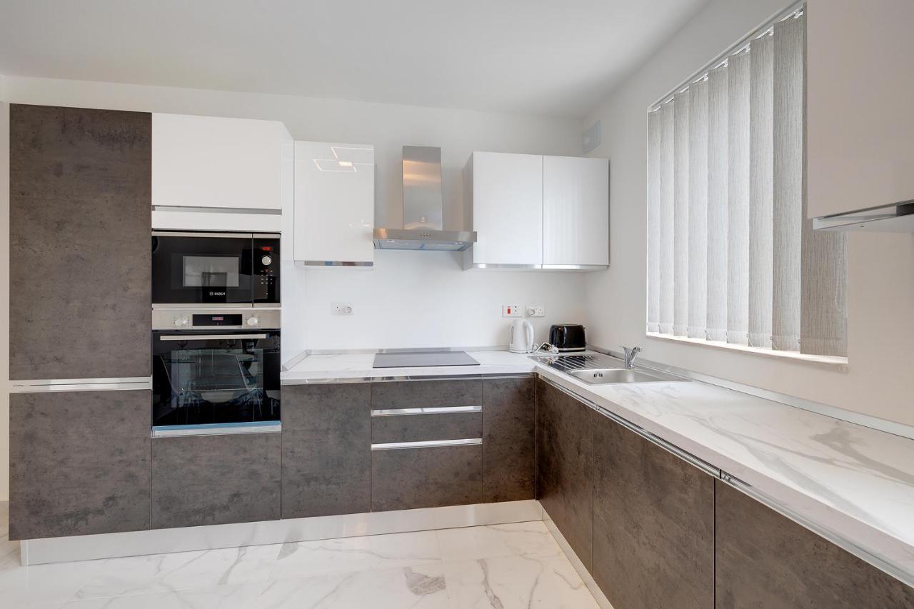 Stylish 2Br Apartment In Central St Julians Saint Julian's Exteriér fotografie