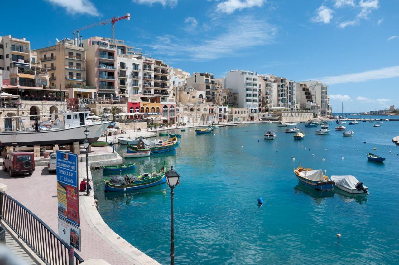 Stylish 2Br Apartment In Central St Julians Saint Julian's Exteriér fotografie